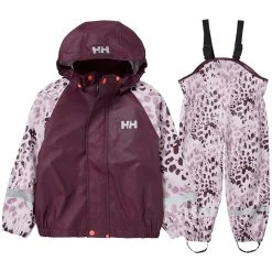 Helly Hansen Bergen AOP PU Rainset - Toddlers'