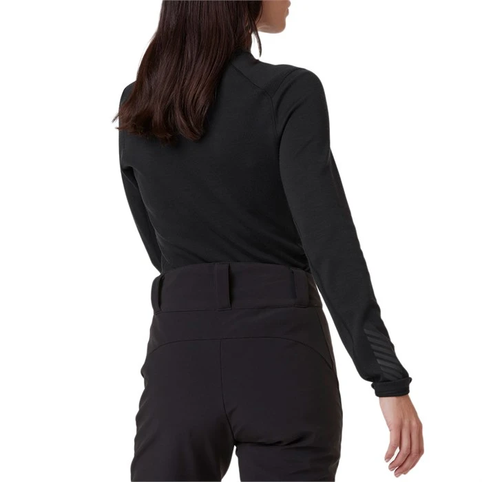 Helly Hansen Lifa Merino Midweight 1/2 Zip Baselayer Top - Women's 2 Helly Hansen Lifa Merino Midweight 1/2 Zip Baselayer Top - Women's - Image 2