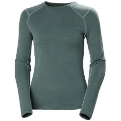 Helly Hansen Lifa Merino Midweight Crew Baselayer Top - Women's -Outlet Epic Ski Gear Store helly hansen lifa merino midweight crew baselayer top women s 2